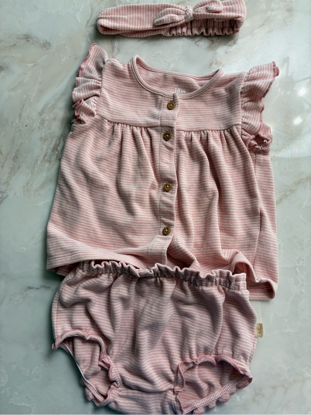 Carter’s 3-Piece Outfit Set with Headband